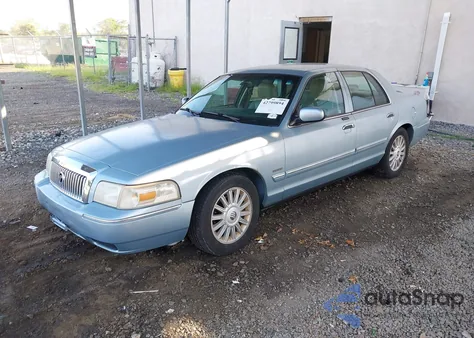 2009 Mercury Grand Marquis Ls (Fleet Only) из США, поврежденный, VIN 2MEHM75VX9X609405